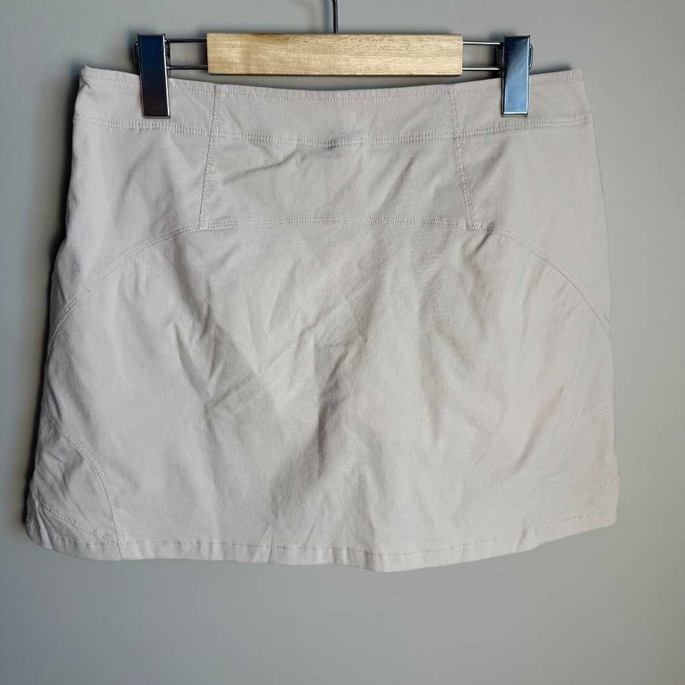 AVIA Women's Small Athletic Performance Golf Skort Pull-On Beige/Cream Tennis - Picture 7 of 16